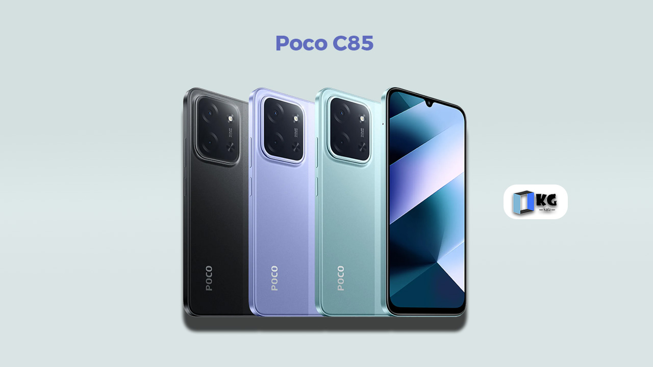 گوشی موبایل شیائومی مدلPoco C85 4G دو سیم کارت ظرفیت 128 گیگابایت رم 6 گیگابایت - گارانتی 18 ماهه شرکتی 1 Poco C85