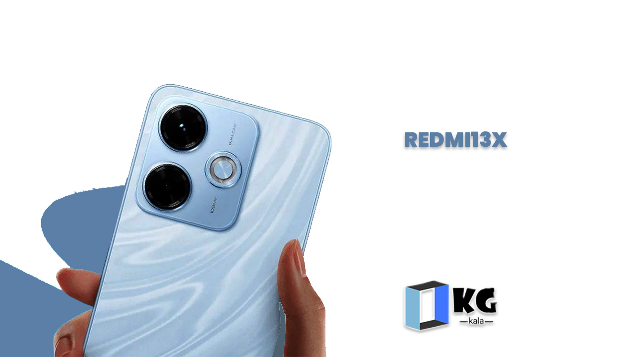 گوشی موبایل شیائومی مدل Redmi 13xدو سیم کارت ظرفیت 256 گیگابایت و رم 8 گیگابایت - - گارانتی 18 ماهه شرکتی 1 گوشی موبایل شیائومی مدل Redmi 13x دو سیم کارت ظرفیت 256 گیگابایت و رم 8 گیگابایت