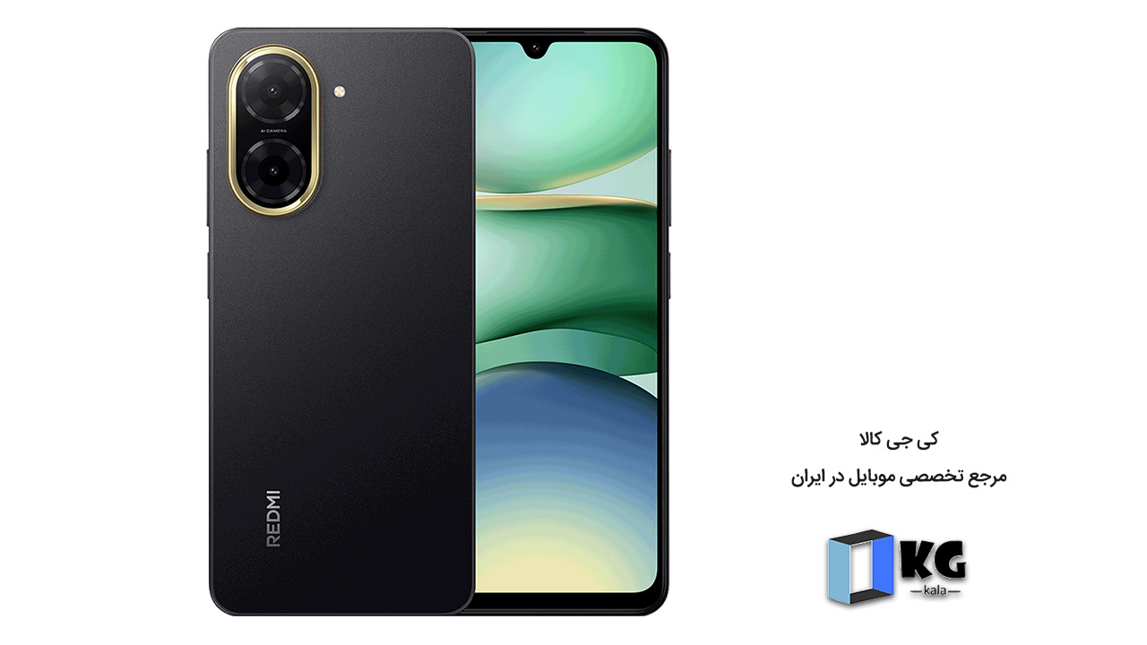 گوشی موبایل شیائومی مدل Redmi A5 4G دو سیم کارت ظرفیت 128 گیگابایت و رم 4 گیگابایت - - گارانتی 18 ماهه شرکتی 1 گوشی موبایل شیائومی مدل Redmi A5 4G دو سیم کارت ظرفیت 128 گیگابایت و رم 4 گیگابایت