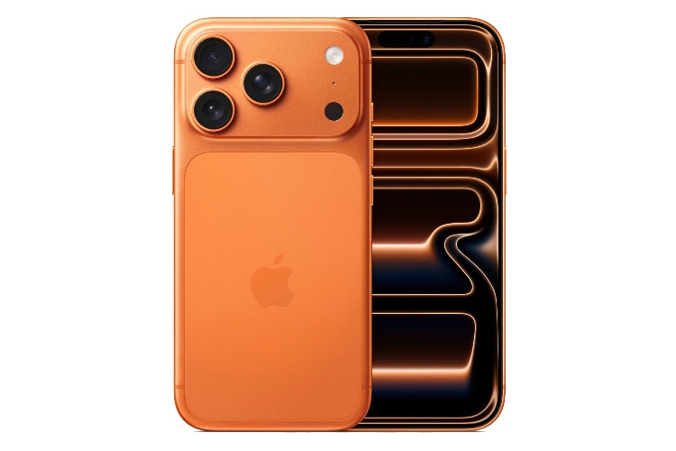 apple-iphone-17-pro-orange-front-and-back-68c07af82e4b43cec3e9057a گوشی موبایل اپل iPhone 17 Pro Max ZA/A ظرفیت 512 گیگابایت رم 12 گیگابایت تک سیمکارت فیزیکی - Not Active - رجستری شرکتی 18 ماه گارانتی