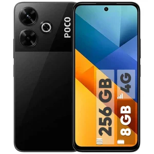گوشی موبایل شیائومی مدل Poco M6 4G دو سیم کارت ظرفیت 256