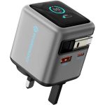 شارژ دیواری 70 وات هوشمند پاورولوژی Powerology Halo Dual-Port GaN Charger PWCUQC051 - Image 5