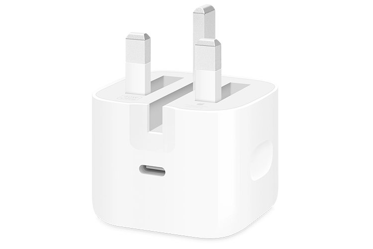 apple-40w-usb-c-dynamic-power-adapter-with-60w-max-uk-3pin آداپتور اورجینال اپل 40 وات USB-C با شارژ داینامیک 3Pin