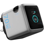 شارژ دیواری 70 وات هوشمند پاورولوژی Powerology Halo Dual-Port GaN Charger PWCUQC051 - Image 8