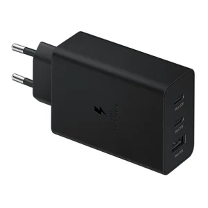 شارژر دیواری 65 وات 3 پورت اروپایی سه پورت سامسونگ مدل EP-T6530