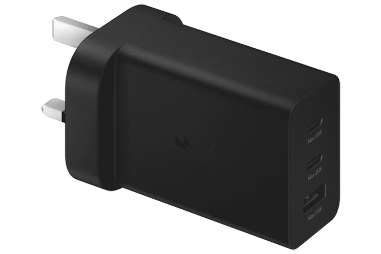EP-T6530NBEGGB شارژر دیواری 65 وات 3 پورت اروپایی سه پین سامسونگ