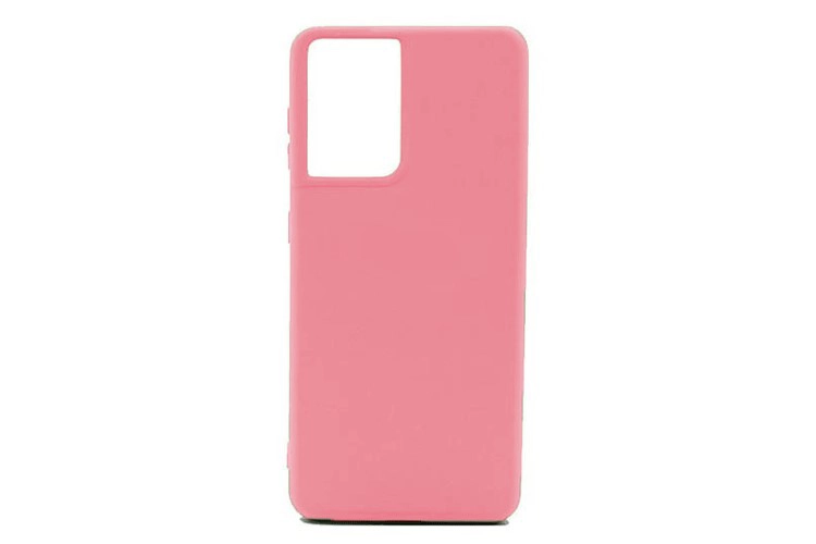 صورتی-8 کاور سیلیکونی Silicone Cover مناسب گوشی سامسونگ S21Ultra
