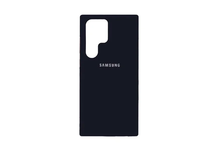 مشکی کاور سیلیکونی Silicone Cover مناسب گوشی سامسونگ S22 Ultra