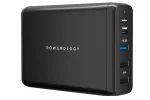 پاور ترمینال Powerology 4-Port Quick Charge Power Terminal PD 75W مدل PWCUQC001