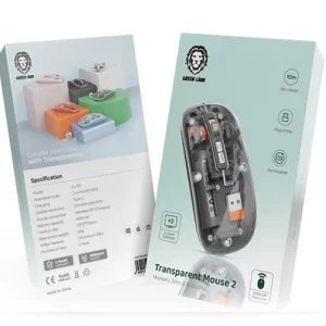 موس Wireless برند Green Lion شفاف مدل GL -112 4