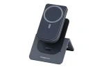پاوربانک پاورولوژی مدل PPBCHA21GY ظرفیت10000 میلی آمپر ساعتMag Safe و Wireless Stand