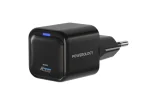 شارژر دیواری 45 وات پاورولوژی Powerology QX 45W GaN Adapter PWCUQC056