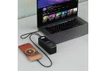 پاوربانک پاورولوژی مدل NeuroVolt PPBCHA90BK ظرفیت 27000 میلی آمپر ساعت
