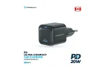 شارژر دیواری 45 وات پاورولوژی Powerology QX 45W GaN Adapter PWCUQC056