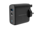 شارژر دیواری پاورولوژی Powerology Ultra-Quick GaN Charger 45W به همراه کابل USB-C3