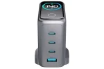 2 شارژر 140 وات پاورولوژی Powerology Voltflow 140W GaN Wall Charger