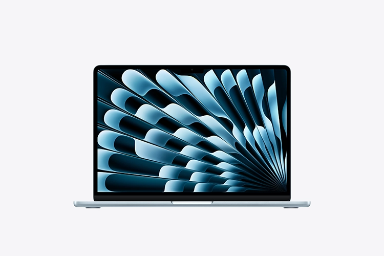 macbook-air-finish-select-202601-13inch-skyblue_AV1 لپتاپ مک بوک 13 اینچی MacBook Air با رم 24 گیگابایت Unified Memory و حافظه 2 ترابایت SSD