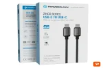کابل پاورولوژی مدل Zinco Series USB-C به USB-C - 2