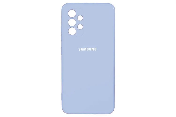 ابی-روشن کاور سیلیکونی Silicone Cover مناسب گوشی سامسونگ Galaxy A32