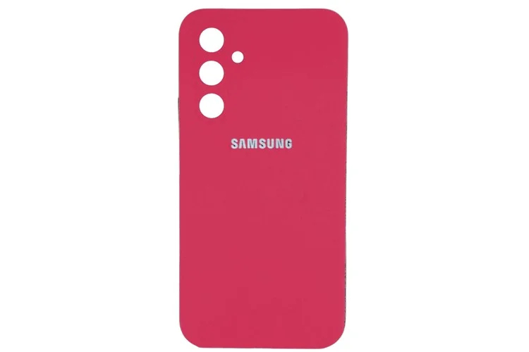 سرخابی کاور سیلیکونی Silicone Cover مناسب گوشی سامسونگ Galaxy A34