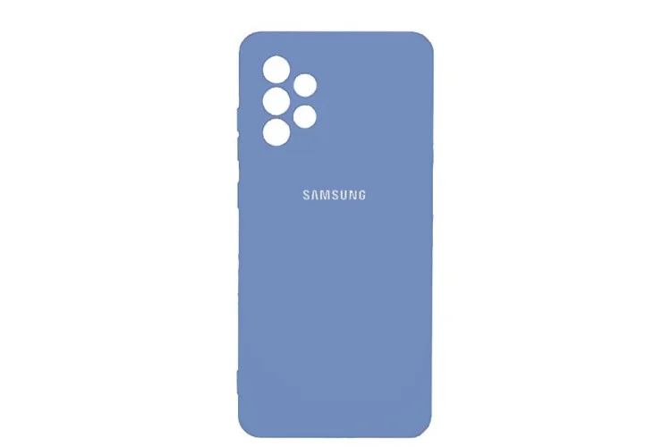 نقره-ای-ابیgif کاور سیلیکونی Silicone Cover مناسب گوشی سامسونگ Galaxy A72