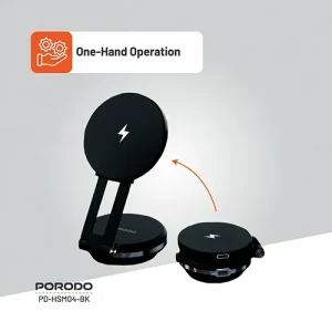 هولدر و شارژر مگ‌سیف پورودو مدل Porodo HS04