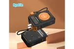 پاور بانک بی‌سیم رکسین Rexcin Elite Series مدل Rex-CPB10 ظرفیت 10000 میلی‌آمپرساعت