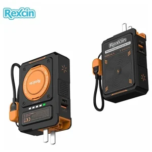 پاور بانک بی‌سیم رکسین Rexcin Elite Series مدل Rex-CPB10 ظرفیت 10000 میلی‌آمپرساعت3