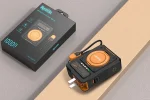 پاور بانک بی‌سیم رکسین Rexcin Elite Series مدل Rex-CPB10 ظرفیت 10000 4میلی‌آمپرساعت