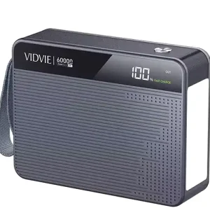 پاور بانک ویدوی Vidvie توان 27 وات 60000 میلی آمپر مدل PB7025