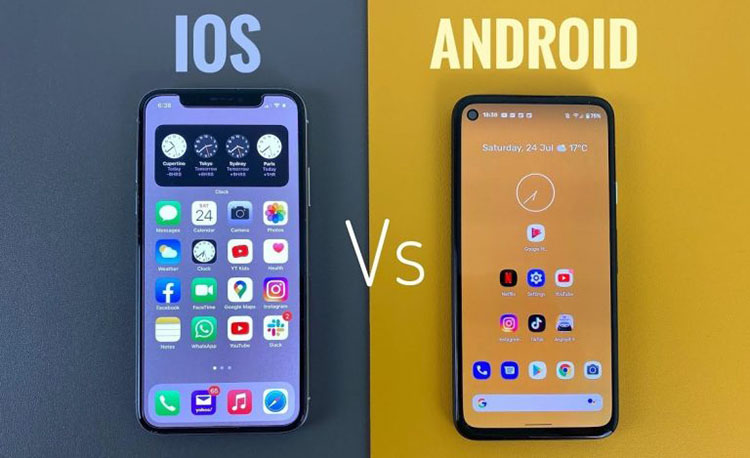 اندروید یا iOS؟ مقایسه کامل دو سیستم‌عامل محبوب موبایل